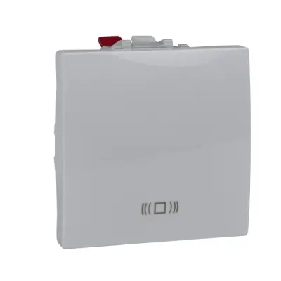 Schneider Electric - MGU3.206.18C - Unica Push-button w/Bell Sym 2m White - 1