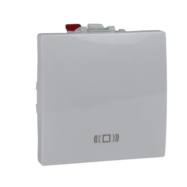 Schneider Electric - MGU3.206.18C - Unica Push-button w/Bell Sym 2m White - 1