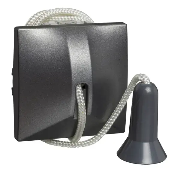 Schneider Electric - MGU3.226.12 - Unica Cord Push-button 2m Graphite - 1