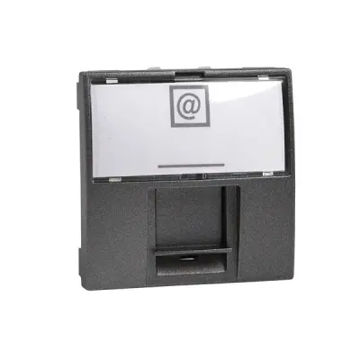 Schneider Electric - MGU3.421.12 - Unica RJ45 Data Socket Cat5e UTP 2m Grph - 1