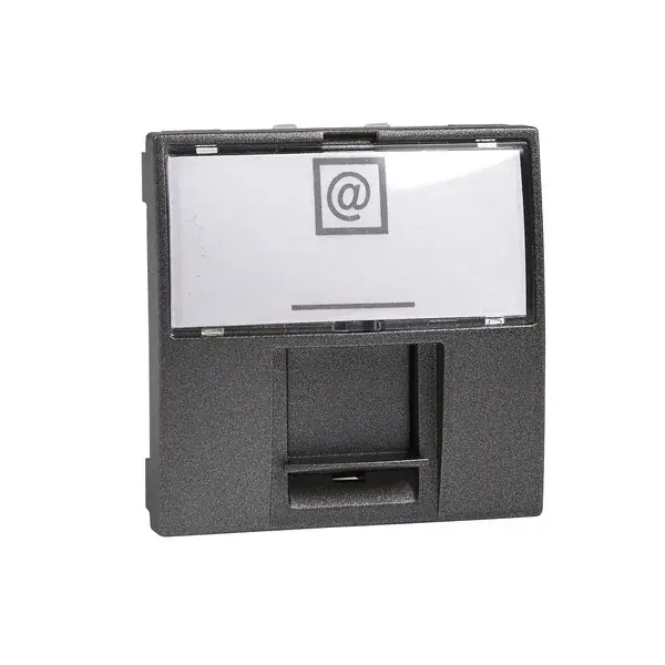 Schneider Electric - MGU3.421.12 - Unica RJ45 Data Socket Cat5e UTP 2m Grph - 1