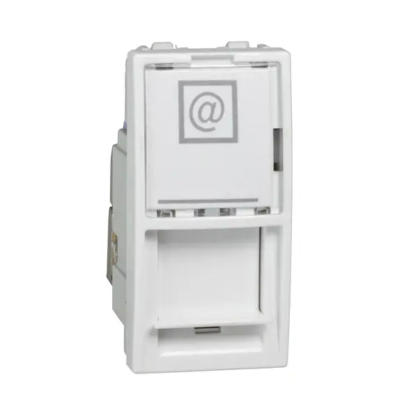Schneider Electric - MGU3.446.18 - Unica RJ45 Data Sckt Cat6A STP 1m White - 1