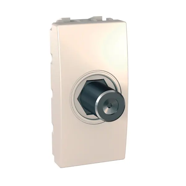 Schneider Electric - MGU3.468.25 - Unica TV/SAT Socket F-Conn. 1m Ivory - 1