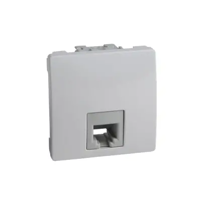 Schneider Electric - MGU3.492.18 - Unica RJ11 4-contacts Socket 2m White - 1