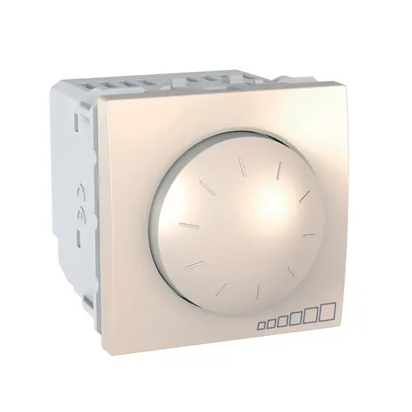 Schneider Electric - MGU3.510.25 - Unica Dimmer 1-10V 2m Ivory - 1