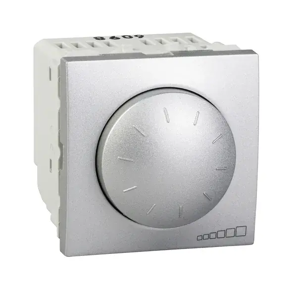 Schneider Electric - MGU3.511.30 - Unica 2-way Dimmer 400W 2m Alum - 1