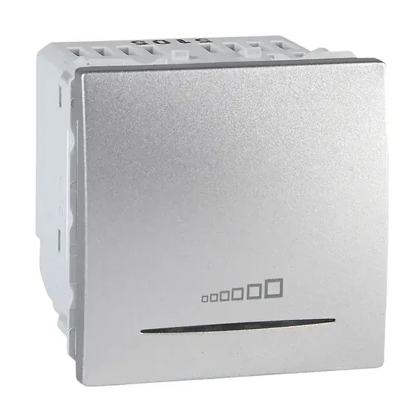 Schneider Electric - MGU3.515.30 - Unica Push-bttn Dimmer 350W 2m Alum - 1