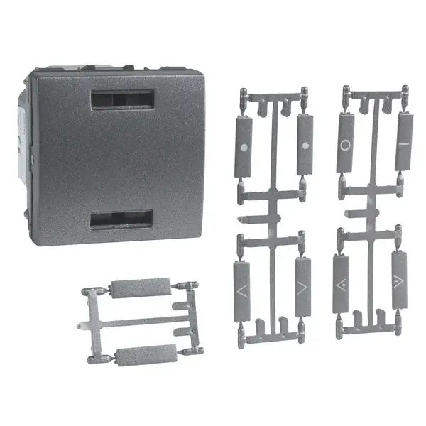 Schneider Electric - MGU3.530.12 - KNX Unica Top P-b 1g graphite - 1