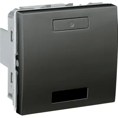 Schneider Electric - MGU3.532.12 - KNX Unica Top P-b 1g IR rec. graphite - 1