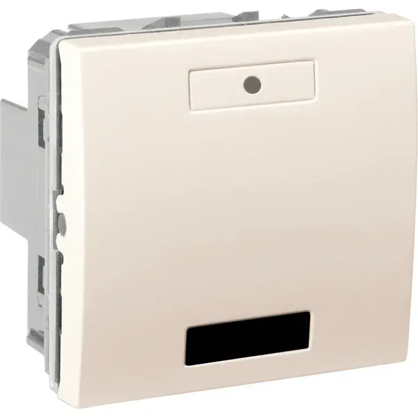 Schneider Electric - MGU3.532.25 - KNX Unica P-b 1g IR rec. ivory - 1
