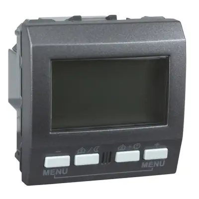 Schneider Electric - MGU3.534.12 - KNX Unica Top Thermostate graphite - 1