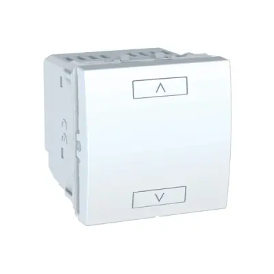 Schneider Electric - MGU3.574.18 - Unica kombine jaluzi röle - 3A - K.Beyaz - 1