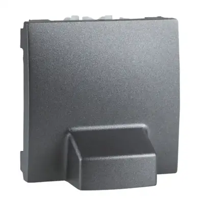Schneider Electric - MGU3.862.12 - Unica Cable Outlet 16A 2m Graphite - 1