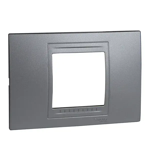 Schneider Electric - MGU4.102.30 - Unica Allegro Frame 2m Aluminium - 1