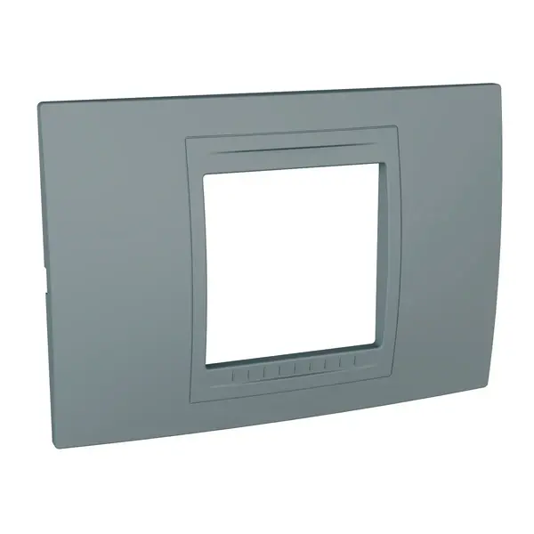 Schneider Electric - MGU4.102.58 - Unica Allegro Frame 2m Technical Grey - 1