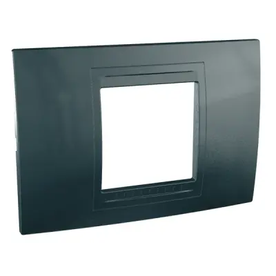 Schneider Electric - MGU4.102.62 - Unica Allegro Frame 2m Graphite Grey - 1