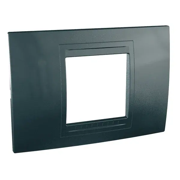 Schneider Electric - MGU4.102.62 - Unica Allegro Frame 2m Graphite Grey - 1