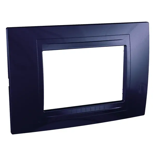 Schneider Electric - MGU4.103.42 - Unica Allegro Frame 3m Indigo Blue - 1