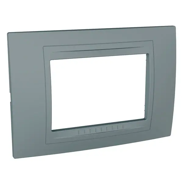 Schneider Electric - MGU4.103.58 - Unica Allegro Frame 3m Technical Grey - 1