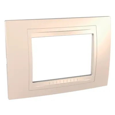 Schneider Electric - MGU4.103.59 - Unica Allegro Frame 3m Cream - 1