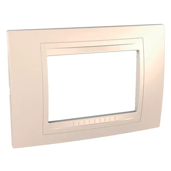 Schneider Electric - MGU4.103.59 - Unica Allegro Frame 3m Cream - 1