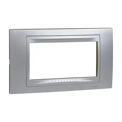 Schneider Electric - MGU4.104.30 - Unica Allegro Frame 4m Aluminium - 1