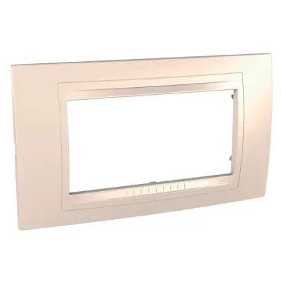 Schneider Electric - MGU4.104.59 - Unica Allegro Frame 4m Cream - 1