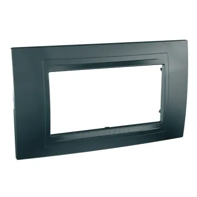 Schneider Electric - MGU4.104.62 - Unica Allegro Frame 4m Graphite Grey - 1