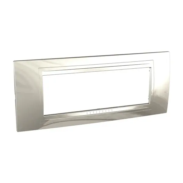 Schneider Electric - MGU4.106.24 - Unica Allegro Frame 6m Champagne - 1