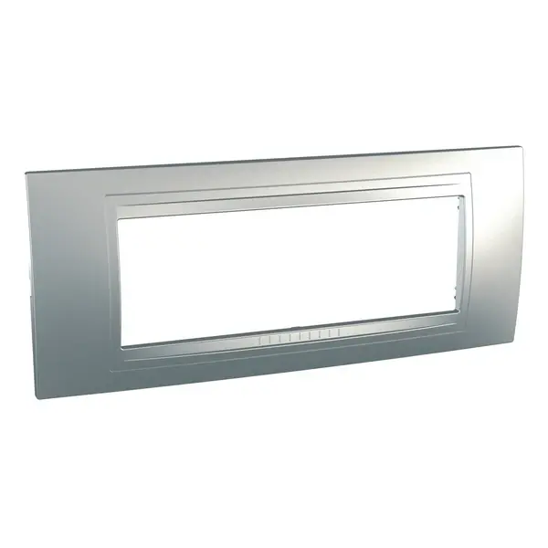 Schneider Electric - MGU4.106.30 - Unica Allegro Frame 6m Aluminium - 1