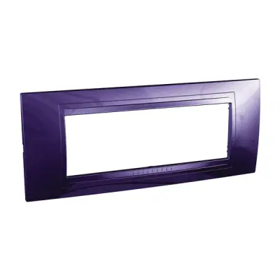Schneider Electric - MGU4.106.42 - Unica Allegro Frame 6m Indigo Blue - 1