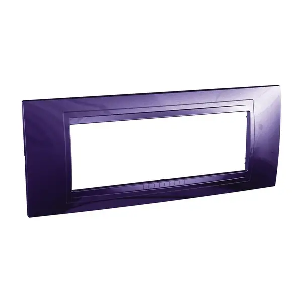 Schneider Electric - MGU4.106.42 - Unica Allegro Frame 6m Indigo Blue - 1