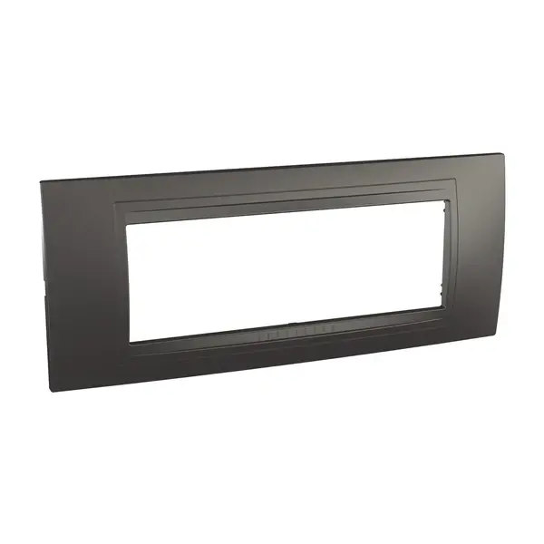 Schneider Electric - MGU4.106.62 - Unica Allegro Frame 6m Graphite Grey - 1