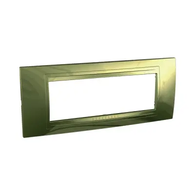 Schneider Electric - MGU4.106.64 - Unica Allegro Frame 6m Golden - 1