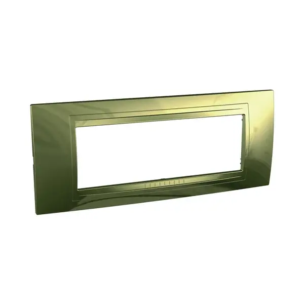 Schneider Electric - MGU4.106.64 - Unica Allegro Frame 6m Golden - 1