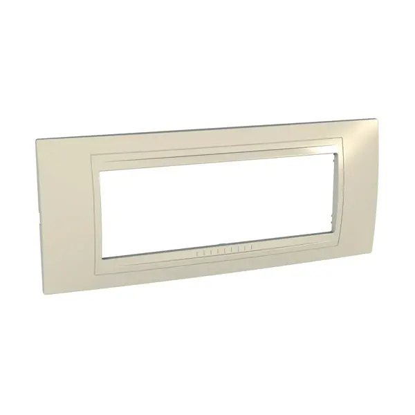 Schneider Electric - MGU4.106.67 - Unica Allegro Frame 6m Sand - 1