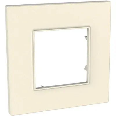 Schneider Electric - MGU4.702.35 - Unica Quadro 1g Frame Pearl - 1
