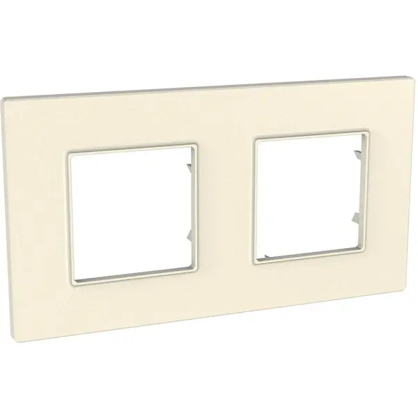 Schneider Electric - MGU4.704.35 - Unica Quadro 2g Frame Pearl - 1