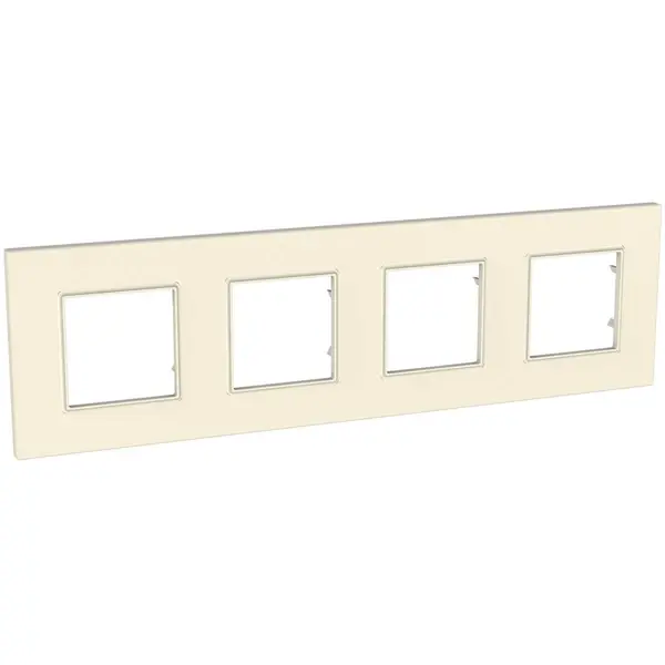 Schneider Electric - MGU4.708.35 - Unica Quadro 4g Frame Pearl - 1