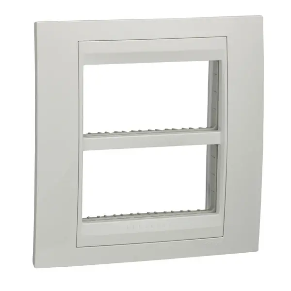 Schneider Electric - MGU48.424.18 - Unica Plus Frame 2x4m White - 1