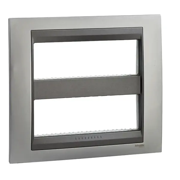 Schneider Electric - MGU49.426.238 - Unica Top Frame 2x6m Glossy Chrome-Grph - 1