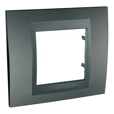 Schneider Electric - MGU6.002.12 - Unica Top 1g Frame Graphite - 1