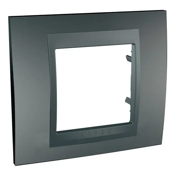 Schneider Electric - MGU6.002.12 - Unica Top 1g Frame Graphite - 1