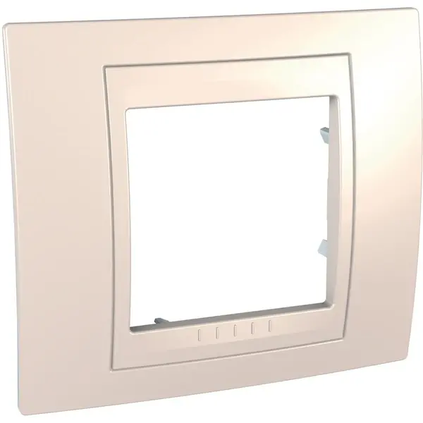 Schneider Electric - MGU6.002.25 - Unica Plus 1g Frame Ivory - 1