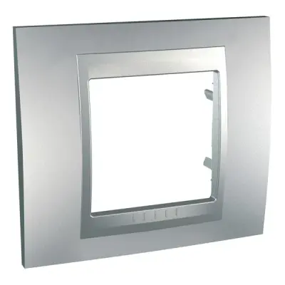 Schneider Electric - MGU6.002.30 - Unica Top 1g Frame Alum - 1