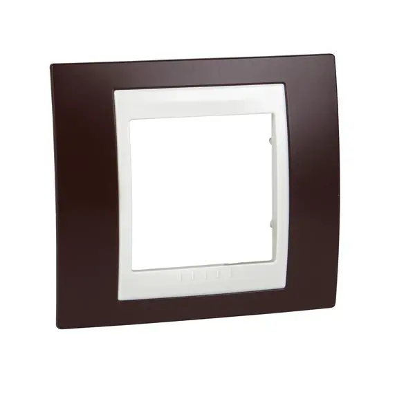 Schneider Electric - MGU6.002.572 - Unica Plus 1g Frame Garnet-Ivory - 1