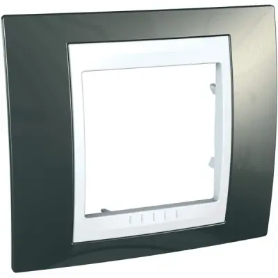 Schneider Electric - MGU6.002.824 - Unica Plus 1g Frame Champagne-White - 1