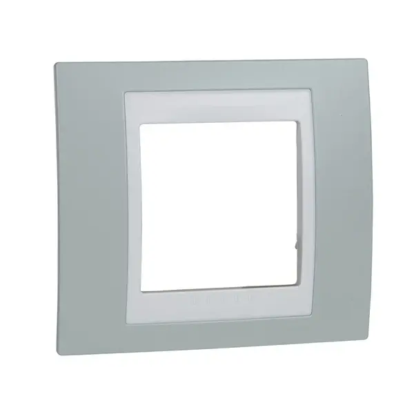 Schneider Electric - MGU6.002.870 - 1gang c. frame Water green/Wh - 1