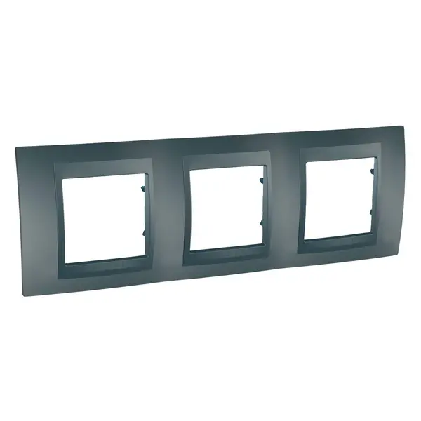 Schneider Electric - MGU6.006.12 - Unica Top 3g Frame Graphite - 1