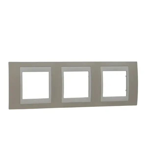 Schneider Electric - MGU6.006.567 - Unica Plus 3g Frame Sand-Ivory - 1